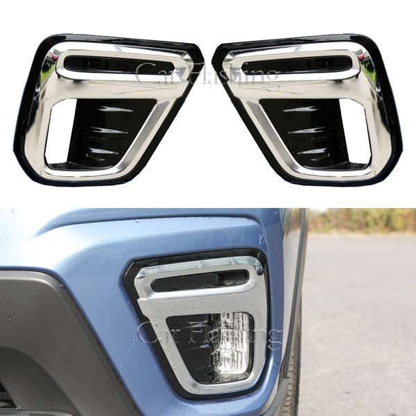 Für Subaru Forester SK 2019 2020 2021 Auto ABS Nebel Lampe Front Stoßstange Lampe Rahmen Trimmen Lünette Abdeckung