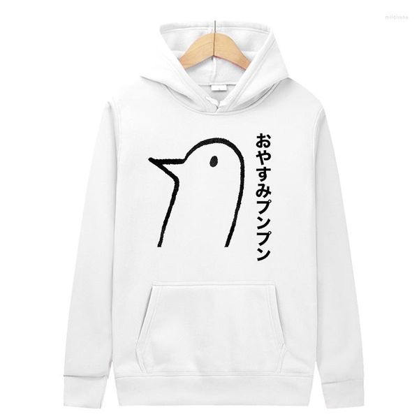 Herren Hoodies Herbst Winter Winter Hoodie Oyasumi Punpun Männer Frauen Sweatshirts Cartoon Pullover Harajuku Streetwear Mode übergroße Jungen Mädchen Mädchen