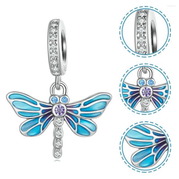 Colares de pingentes Charme Colarm Jewelry Ornament Dragonfly Bracelet Decor Charms
