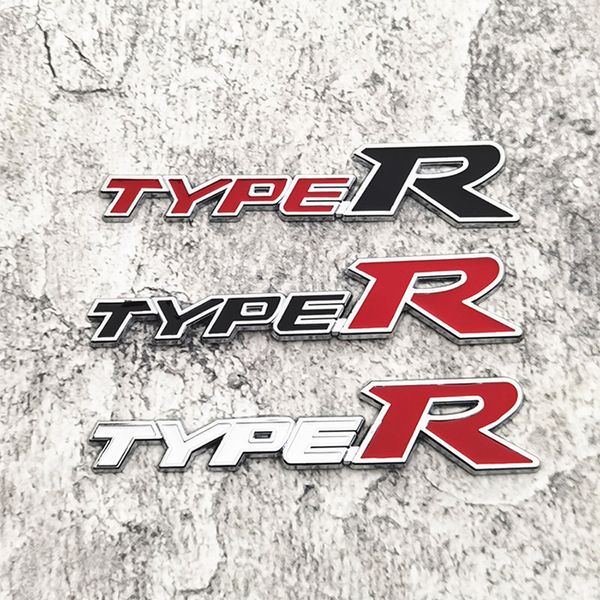 Decorazione del partito 1PC TYPER Car Sticker per Auto Truck 3D Badge Emblem Decal Accessori auto 14.5x3cm Commercio all'ingrosso