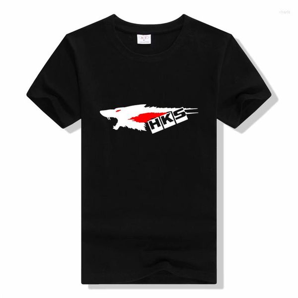 Homens camisetas Mens T-shirt Euro Tamanho Tops Limited HKS Power e Sportser Performance Turbo Logo Unisex Tee-shirt256i