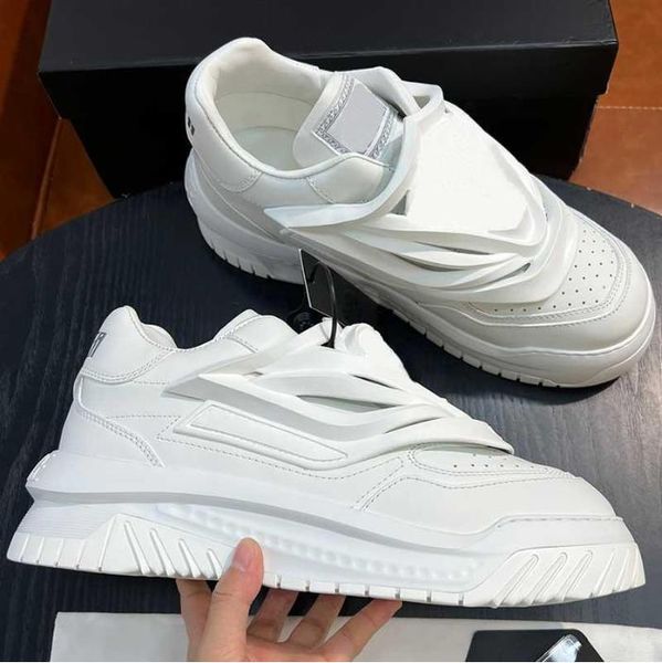 Scarpe da ginnastica Odissea firmate di alta qualità Scarpe casual da uomo Scarpe da donna con suole greche spesse Scarpe da ginnastica a catena gommate TAGLIA 35-46 Scarpe da ginnastica di moda