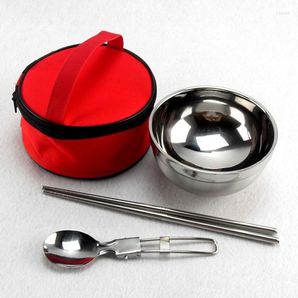 Плотные наборы 1SET DAVEDWARE SET STAPLEST SPOON SPOON SPOON SPOON SPOONS OUTER TRAVING Camping KV 091