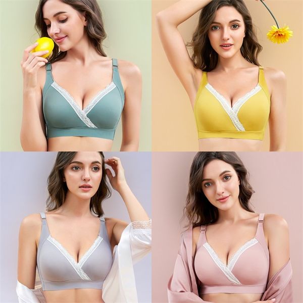 Nuovo arrivo maternità intimo reggiseno allattamento donne incinte biancheria intima reggiseni allattamento 20220905 E3