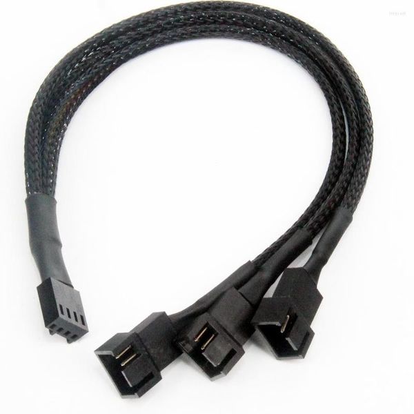 Cavi per computer Cavo splitter a 4 pin PWM femmina a 3/4 della ventola della CPU della scheda madre Adattatore di estensione della custodia del PC Accessorio di raffreddamento