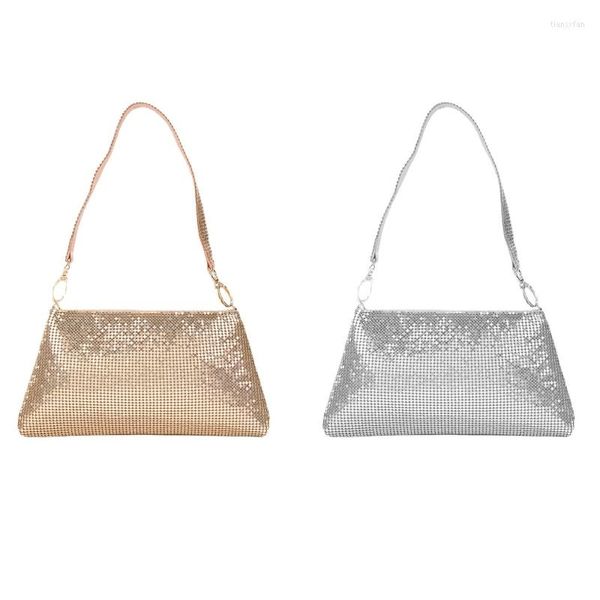 Abendtaschen D0LF Elegante Strass Geldbörsen Tasche Unterarm Schulter Clutch Handtasche für Date Nights Party