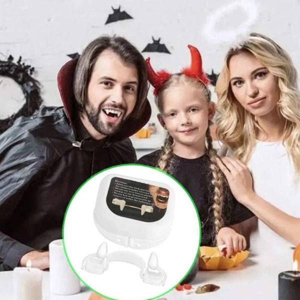Halloween Toy Party Dents Rétractables Vampire Cosplay Prank Jouets