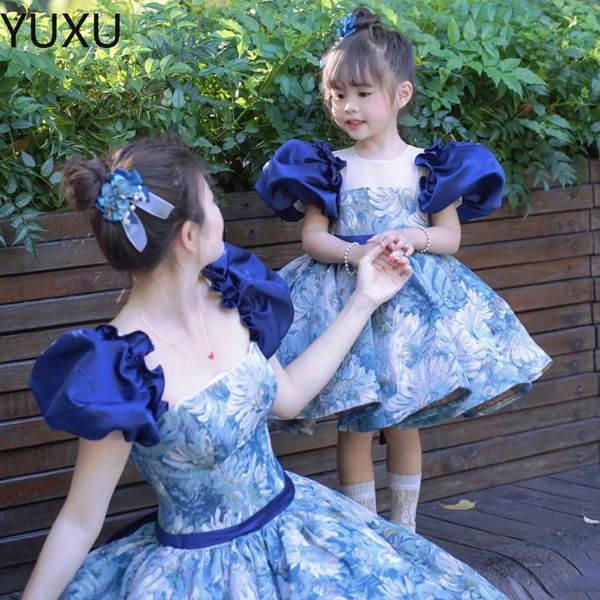 Vestidos de concurso para meninas mãe e filha vestidos de baile combinando vestidos de baile elegantes vestidos de meninas