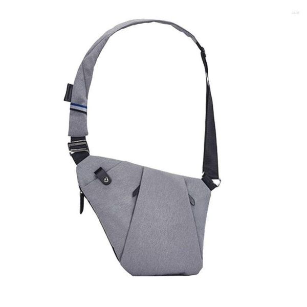 Bolsas de cintura OurCiao Brand Gun Bag Anti-roubo Pacote masculino Mensageiro multifuncional D351