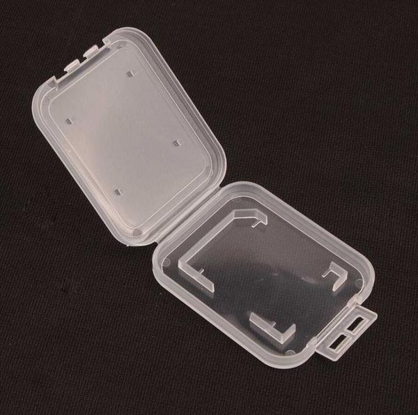 Custodia protettiva in plastica trasparente Mini per custodia per custodia per scheda di memoria SD SDHC TF MS C0905