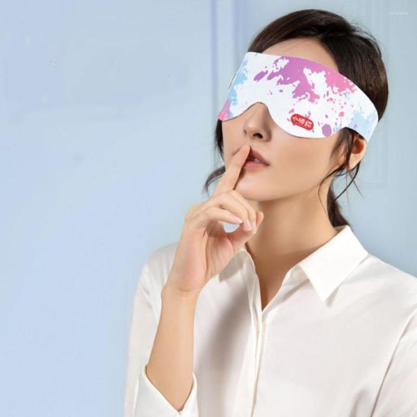 Berets SzBlaZe Beheizte Augenmaske Graphene Dünne Schattierung Schlaf Einstellbare Temperatur Warme Massage Für Schwellungen Trocken