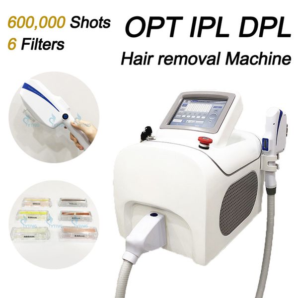 Lazer Epilatör Kalıcı IPL Epilasyon Makinesi 600000 Çekimler DPL Lazer Saç Çıkma Cihazı