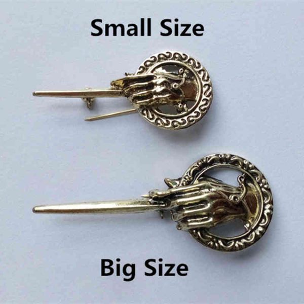 Hand of the King Broche Song of Ice and Fire Fist Sign Pin Power Pin