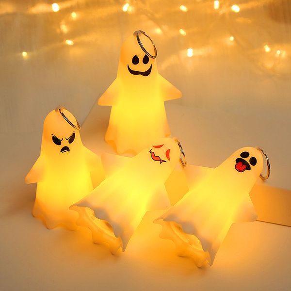 2022 Украшения на Хэллоуин светодиодные игрушки для подсветки детской переносной милой милый трюк или лечение ночного фонаря тыквенного фонаря.