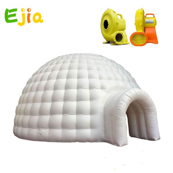 Para atividades ao ar livre decoração / evento de publicidade, inflável inflável inflável a gigante da tenda de partidas infladas Igloo Toys