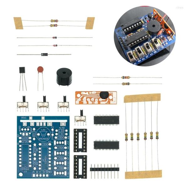 Dekorative Figuren DIY Elektronische 16 Musik Sound Box Kit Modul Löten Praxis Lernen Kits Komponenten Teile Zubehör Werkzeug