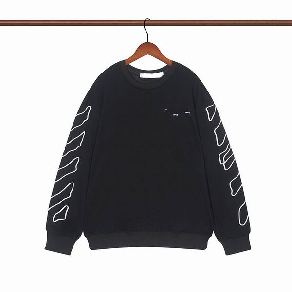Realfine Sweaters 5a Diag Helvetica Anahat İnce Crewneck Jersey Sweatshirt Hoodie Erkekler için M-3XL