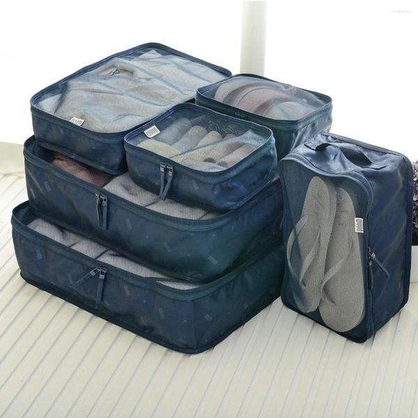 Borse portaoggetti Set di borse per bagagli Set di vestiti pieghevoli da viaggio di grandi dimensioni portatili Organizador ecologici Prodotti per la casa 50