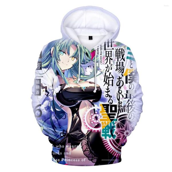 Erkek Hoodies Moda Tasarımı Klasik 3D Erkekler/Kadın Erkek/Kız Jehad Günlük Sweatshirtler Bizim Leat Haçlı Seferi veya Bir Dünya Hoodie Yükselişi