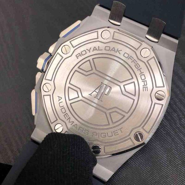 Relógio mecânico masculino de luxo Global Abi Oak Pvd Titanium Machinery 26480ti A027ca.01 relógio de pulso da marca Swiss Es