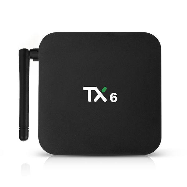 Android 10 TV Box Tanix TX6 4GB RAM 32GB 2.45G Wifi Allwinner H616 Quad Core USD3.0 4K HD Suporte Google Player
