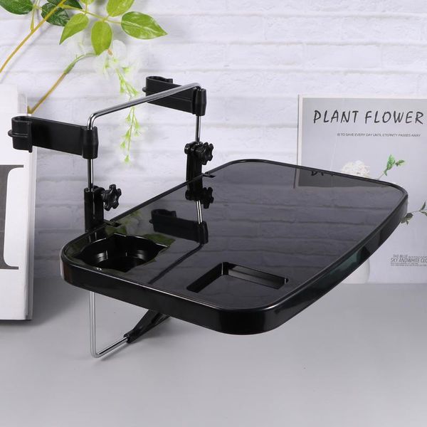 Bebida portátil portátil assento de carro laptop Notebook Tabel de mesa dobrável mesa computador stand food rack