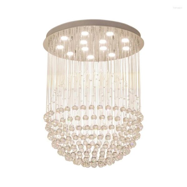 Pendelleuchten Wohnzimmer Kristall Kronleuchter Sphärische Led Villa Flur Eingang Bar Doppeltreppe Schlafzimmer Shop Esszimmerlampe