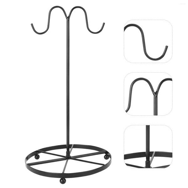 Ganchos de bananeira porta -uva rack rack exibindo ornamento de mesa de cozinha de gancho de gancho de armazenamento