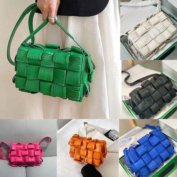 Bolsas de ombro novas bolsas de cassete Intreccio Tofu Bol