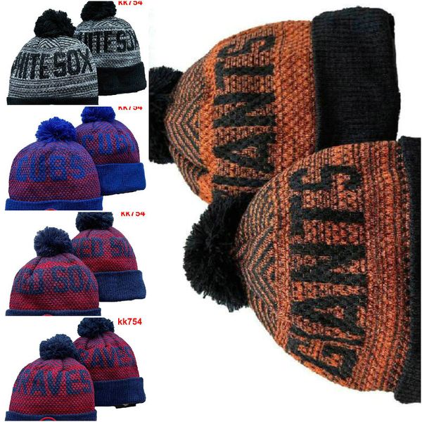 Mariners Beanie SF Time de beisebol norte -americano Patch Winter Wool Wool Knit Hat Skull Caps