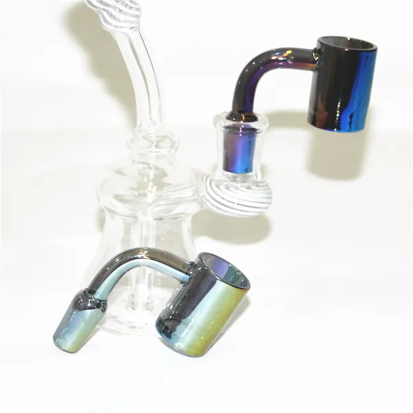 Raucherzubeh￶r OD 30mm Quarz Banger Big Bowl Quarts N￤gel unten 14 18 mm gefrostete Gelenk Mann Frauen f￼r Rigs