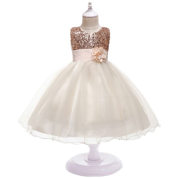 Mädchen Kleider Mädchen Kleidung Blume Pailletten Kleid Für Weihnachten Halloween Brithday Party 3-10Y Kind Prinzessin Tutu Kleider Kind vestidos Kleidung 220908