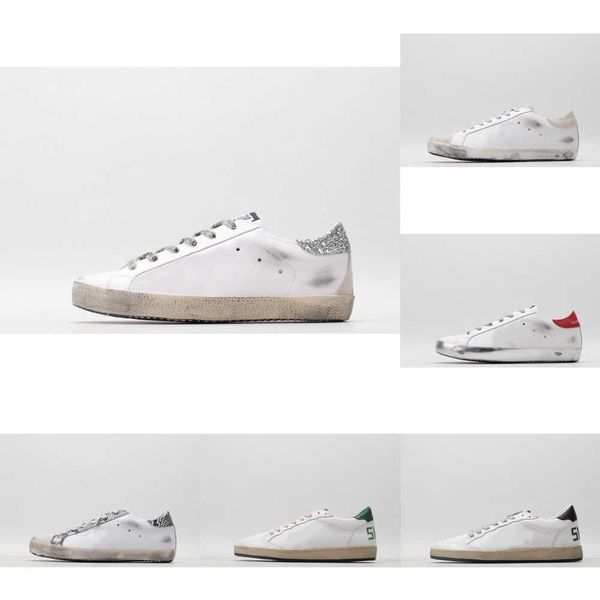 Scarpe da ginnastica designer sneakers super star sporchi di lusso sequestra