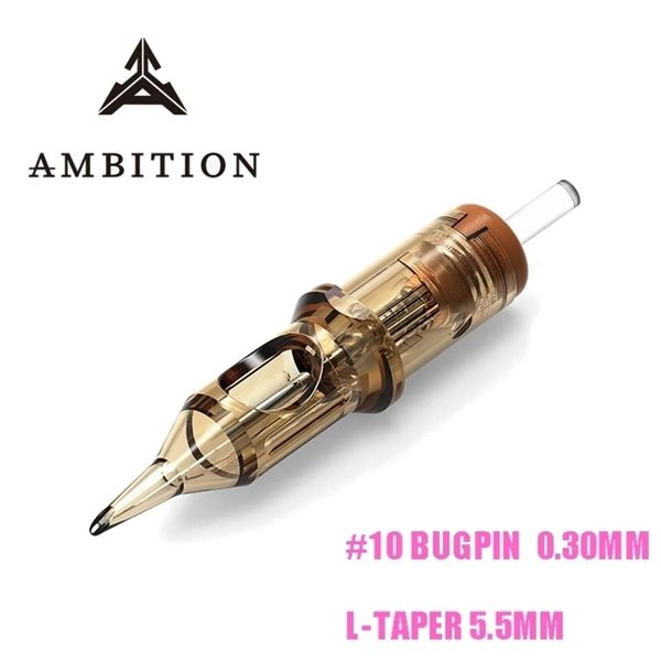 Tattooles geedles Ambition Cartridge Module Module 20pcs Круглый лайнер #10 Bugpin 0,30 мм 1RL 3RL 5RL 7RL 9RL 11RL 14RL 220908