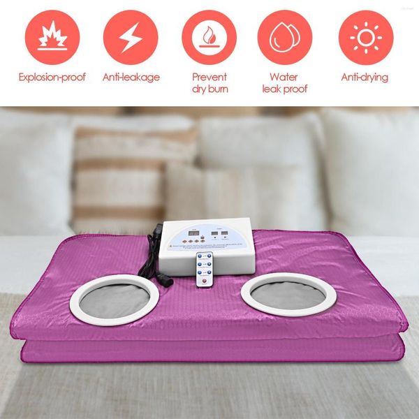 Одеяла сауна одеяло, сжимающие красоту электрический потерей веса, детоксикация терапия Eu/US Plug Thai Massage