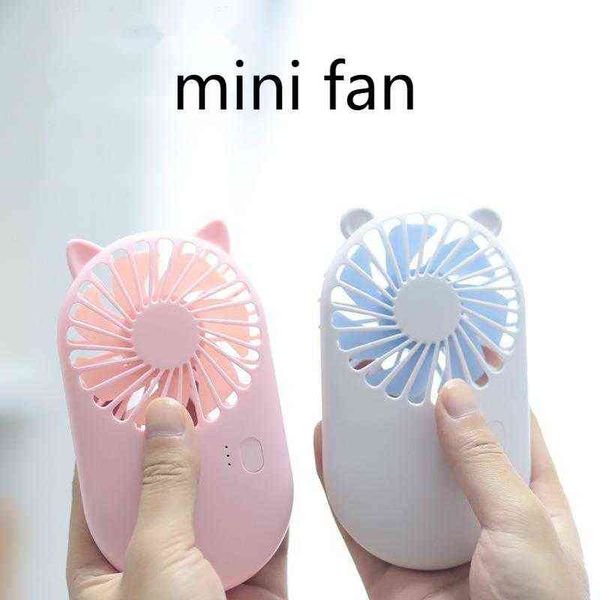 Электрические вентиляторы USB Pocket Silent маленький вентилятор Mini Portable Pocket Fan Fan Cool Air Hand Hond Travel Cooler Mini Mini вентиляторы T220907