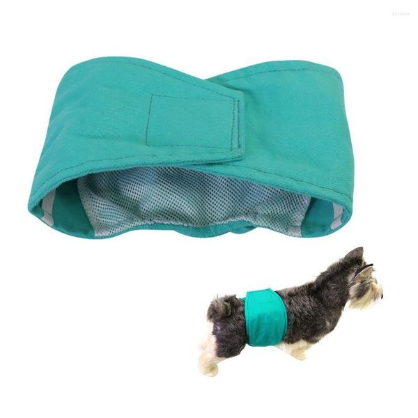 Hundekleidung m￤nnliche Bauch -Wraps waschbarer physiologische Hosen Windeln f￼r Hunde Inkontinenz wiederverwendbar einstellbare Sanit￤rg￼rtel tun