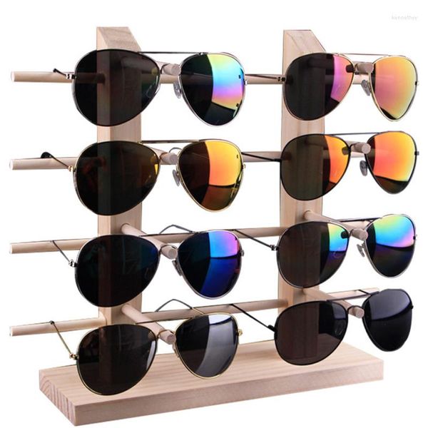 Ювелирные мешочки натуральные деревянные солнцезащитные очки очки на дисплее стойка на полке