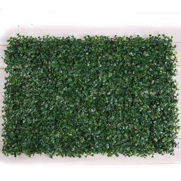 Verde floreale finto 1 STKS 40x60 cm Erba verde finta Plastica Acquario artificiale Ornamento Simulazione Pianta Acquario Prato Decorazione fai da te J220906