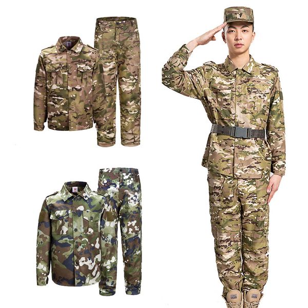 Schießen Hemd Hosen Set Kampf Kleid Taktische BDU Kampf Kinder Kleidung Camouflage Erwachsene Uniform NO05-032B