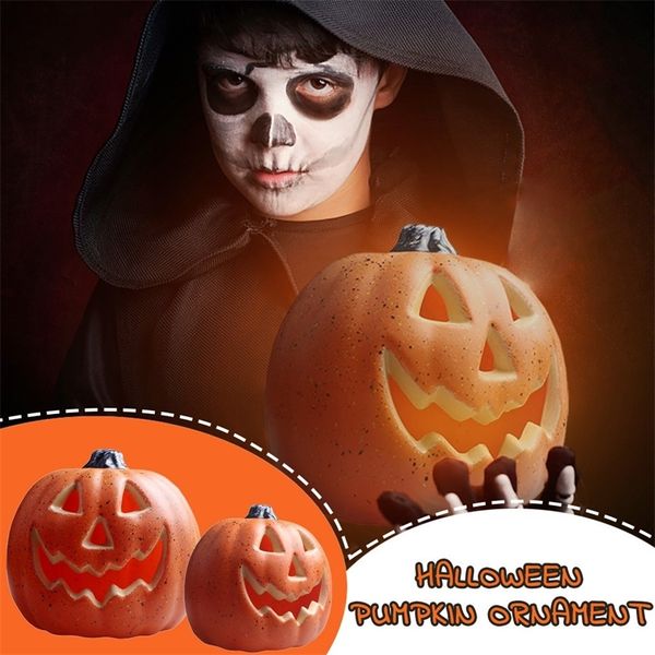 Decoração de festa Halloween decoração LUZES LED LUZES PUMPINA Aranha Bat Skull Head Outdoor Modelo decorativo Luzes de Helloween Party Decor #G3 220908