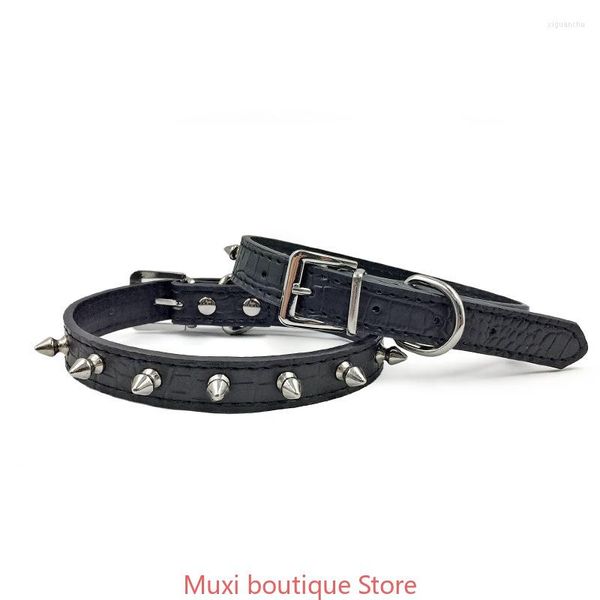 Collari per cani Muxi Fashion Rivet Collar Pet Durable Rope Supplies Personalizzati