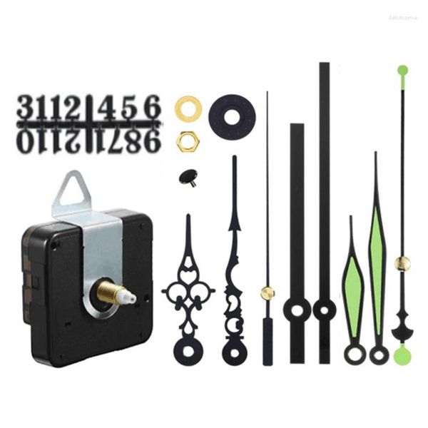 Uhr Reparatur Kits DIY Uhr Quarzwerk Mechanismus Glühende Hände Motor Kit Für Ersatzteile