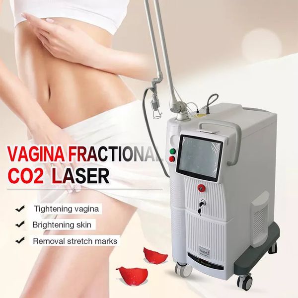 Vajina Sıkma Pigmentasyon Terapisi Noktası ve Gözenek Tedavisi Skar Çıkarma için Çok Fonksiyonlu CO2 Fraksiyonel Kesme Lazer Makinesi