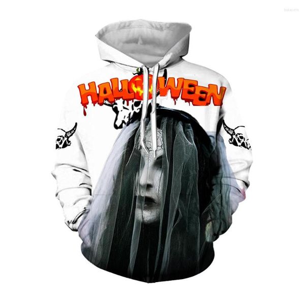 Hoodies masculinos jumeast 3d véu impresso no crânio esporte esporte halloween gráfico de grandes dimensões de tamanho largo com capuz tops de streetwear mass roupas masculinas