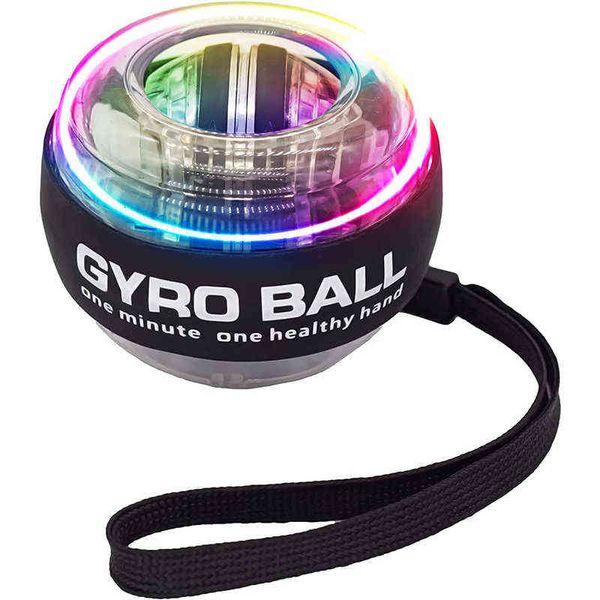 Запястья светодиодные мяч для самостоятельного начала Powerball с противоположным ручным тренажером