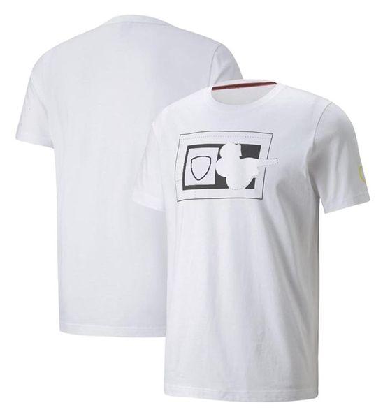 Herren T-Shirts F1 Team Driver T-Shirt Herren Fan Kleidung Sommer Plus Größe Kurzarm schnell trocken Rennsport Sui