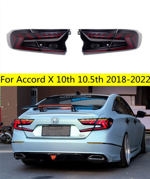 Автомобильные светильники для Accord x 20 18-2022 10-й 10,5-й светодиодные автозаправочные фонари.