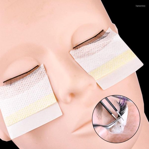 Ciglia finte Dispositivo di rimozione della colla per ciglia Dischetti di cotone di carta senza pelucchi Innesto di ciglia Non tessuto innestato per il trucco degli occhi
