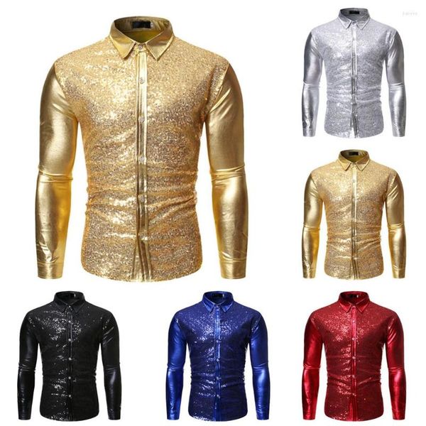 Herren-Freizeithemden, Herren-Stil, modisches gestempeltes Langarm-Shirt, bedruckte Langarm-Bluse